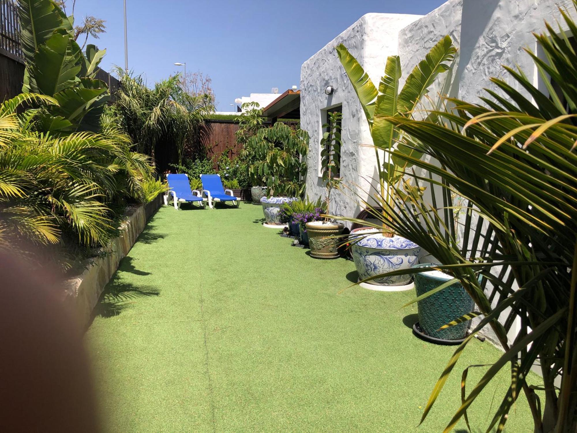 Bungalow Portos With Amazing Privet Garden Плая дел Инглес Екстериор снимка